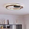 Eglo - Dimmable LED Ceiling Light 2xLED/20W/230V 2700-6500K dia. 48 cm Bronze + Remote Control