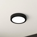 Eglo - Dimmable LED ceiling light LED/11W/230V black Ø 16 cm