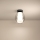 Eglo - Dimmable LED ceiling light LED/5.5W/230V + LED/1.6W 2200-6500K Ø 25 cm black chrome + remote control