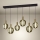 Eglo - Dimmable LED chandelier 3xLED/5W/230V + 3xLED/6.5W + 6xLED/1.6W 2200-6500K gold