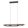 Eglo - Dimmable LED pendant light on cable 2xLED/13W/230V + LED/16W black/brown