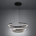 Eglo - Dimmable LED pendant light on cable LED/50W/230V 2200-6500K black + remote control