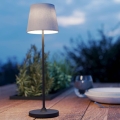Eglo - Dimmable LED Touch Rechargeable Table Lamp LED/3.8W/5V 2400/3000/4000K 2000 mAh black/cream