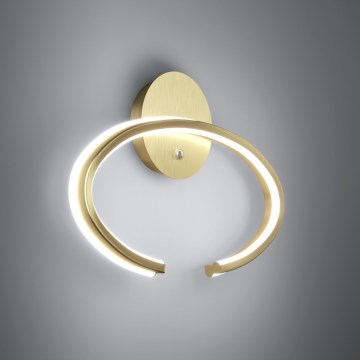 Eglo - Dimmable LED Wall Light LED/12W/230V 2200-6500K Gold