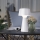 Eglo - Dimmable Rechargeable Outdoor LED Table Lamp, 3W/5V, 2200/3000/4000K, 2000 mAh, IP44, White