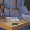 Eglo - Dimmable solar-rechargeable touch-activated table lamp, LED 3W/5V, 3000–6000K, 1800 mAh, IP44, green