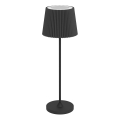 Eglo - Dimmable Touch-Sensitive Rechargeable LED Table Lamp LED/3,8W/5V 2400/3000/4000K 2000 mAh Black