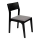Eglo - Dining chair 84x55 cm black/grey