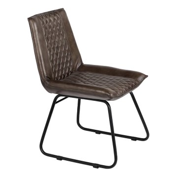 Eglo - Dining chair 88x63 cm brown