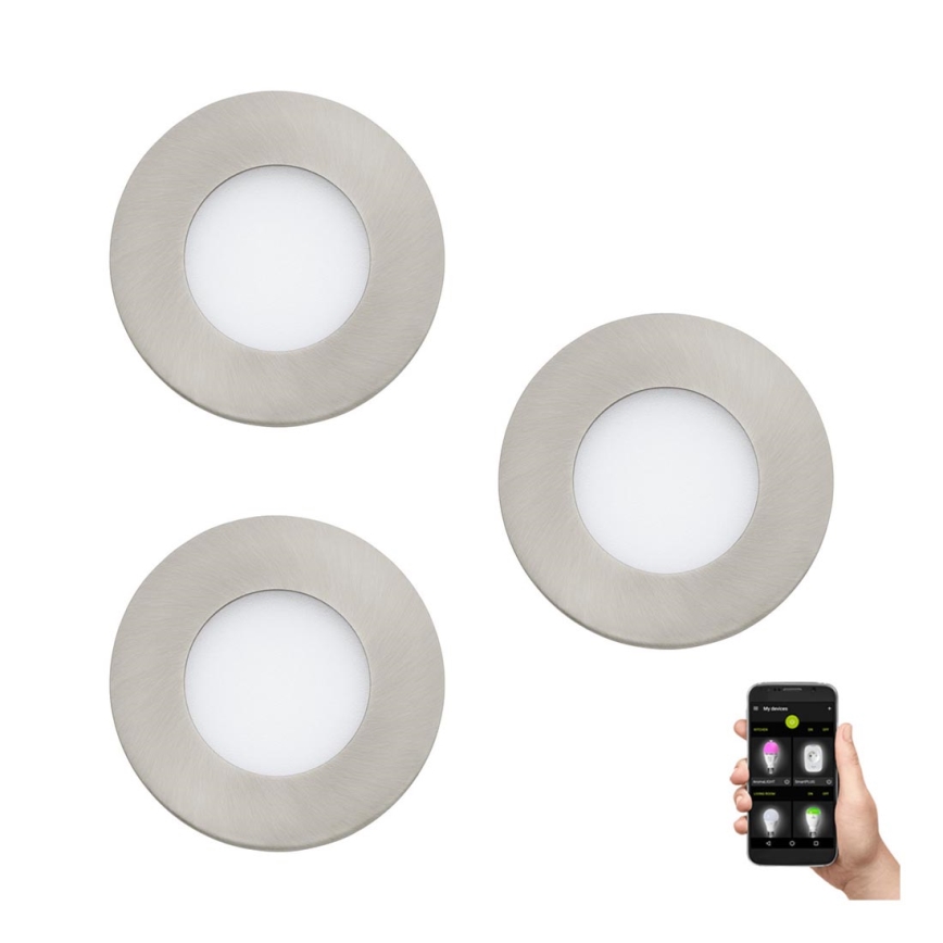 Eglo - ET 3x LED Dimmable bathroom light FUEVA-Z  LED/2,8W/230V IP44