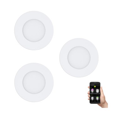 Eglo - ET 3xLED Dimmable light FUEVA-Z  LED/2,8W/230V IP44