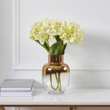 Eglo - Glass vase 20x14,4 cm gold