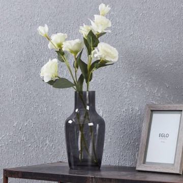 Eglo - Glass vase 25x13,3 cm black