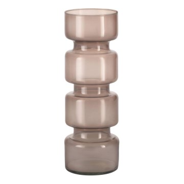 Eglo - Glass vase 26x90 cm brown
