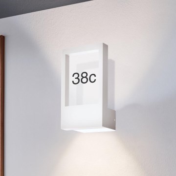 Eglo - House number 1xE27/28W/230V IP4white
