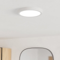 Eglo - LED bathroom ceiling light, 11.5 W, 230 V, 2700/4000/6500 K, Ø 21.1 cm, IP44, white