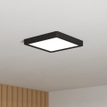 Eglo - LED Bathroom Ceiling Light LED/10.5W/230V 22x22 cm IP44 Black