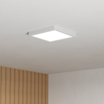 Eglo - LED Bathroom ceiling light LED/10.5W/230V 2700/4000/6500K 22x22 cm IP44 white