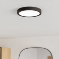 Eglo - LED Bathroom Ceiling Light LED/11.5W/230V 2700/4000/6500K Ø 21.1 cm IP44 Black