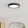 Eglo - LED Bathroom Ceiling Light LED/11.5W/230V Ø 21.1 cm IP44 Black