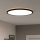Eglo - LED Bathroom ceiling light LED/16,8W/230V 2700/4000/6500K d. 50 cm IP44 black