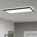 Eglo - LED Bathroom ceiling light LED/17,2W/230V 2700/4000/6500K 30x57 cm IP44 black