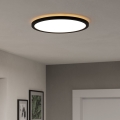 Eglo - LED Bathroom ceiling light LED/18,5W/230V 2700K/4000K/6500K d. 38,9 cm IP44 black