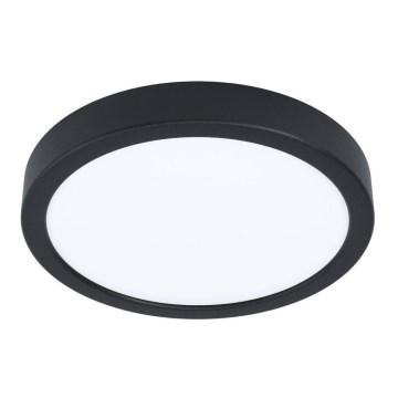 Eglo - LED Bathroom ceiling light LED/20,5W/230V IP44 black