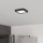 Eglo - LED Bathroom Ceiling Light LED/7W/230V 15x15 cm IP44 Black