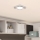 Eglo - LED Bathroom Ceiling Light LED/7W/230V 2700/4000/6500K 15x15 cm IP44 Polished Chrome