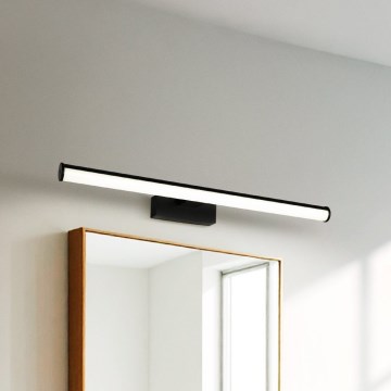 Eglo - LED Bathroom Mirror Light, 11W, 230V, 60 cm, IP44, Black
