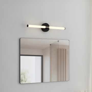 Eglo - LED Bathroom Mirror Light LED/11W/230V 3000/4000/6500K 60 cm IP44 Black