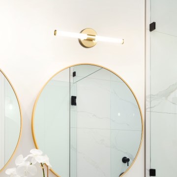 Eglo - LED Bathroom Mirror Light LED/7,5W/230V 3000/4000/6500K 45 cm IP44 gold