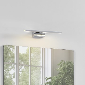 Eglo - LED Bathroom Mirror Light LED/7W/230V 3000/4000/6500K 40 cm IP44 Glossy Chrome