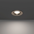 Eglo - LED Bathroom recessed ceiling light LED/4.9W/230V 2700/4000/6500K Ø 8.8 cm IP65 matte chrome