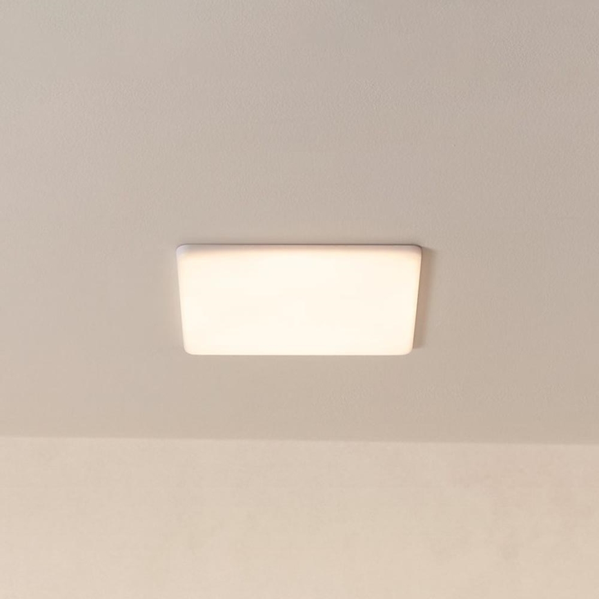 Eglo - LED Bathroom recessed light LED/18W/230V 21,5x21,5 cm IP65