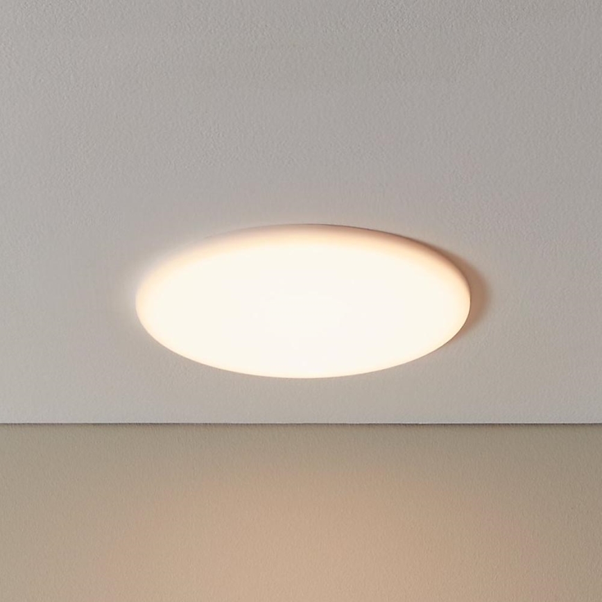 Eglo - LED Bathroom recessed light LED/18W/230V d. 21,5 cm IP65
