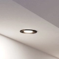 Eglo - LED Bathroom Recessed Spotlight 1x GU10/4.5W/230V IP44, Black