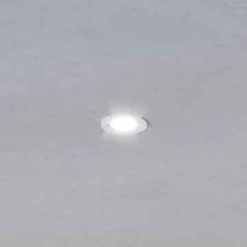 Eglo - LED Bathroom Recessed Spotlight 1x GU10/4.5W/230V IP44 White