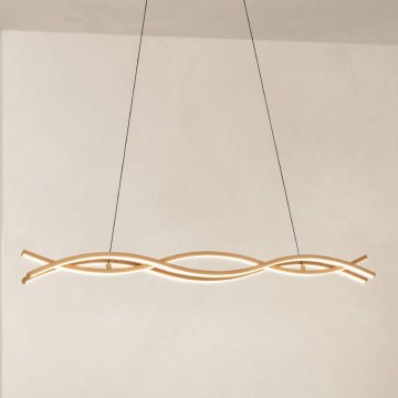Eglo - LED Cable Pendant LED/35W/230V Beige