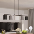 Eglo - LED Cable-Suspended Pendant 5xE14/25W/230V