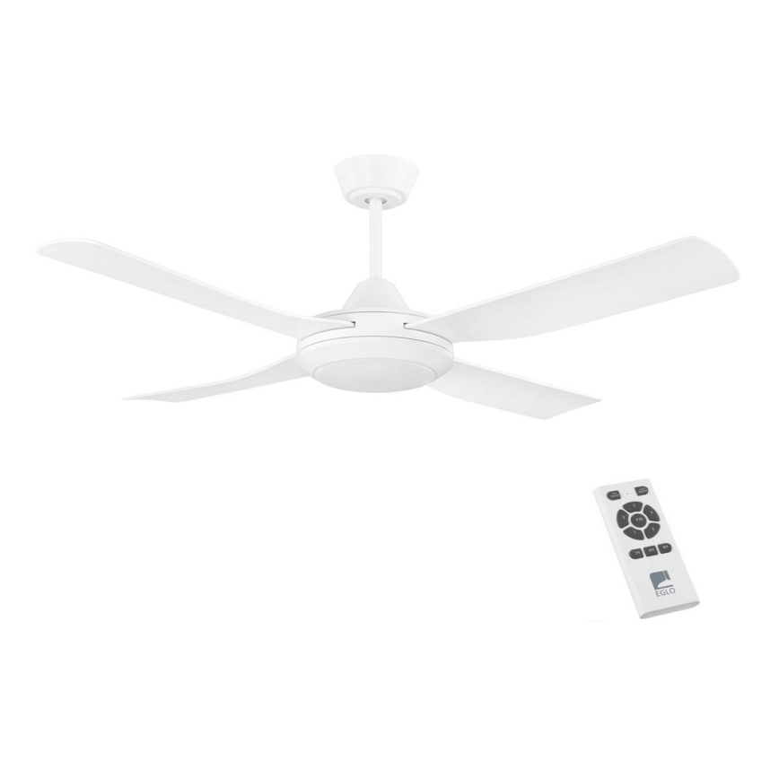 Eglo - LED Ceiling fan LED/20W/230V white + remote control