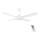 Eglo - LED Ceiling fan LED/20W/230V white + remote control