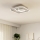 Eglo - LED Ceiling light 1xLED/16,2W/230V + 1xLED/9,2W 38x38 cm white