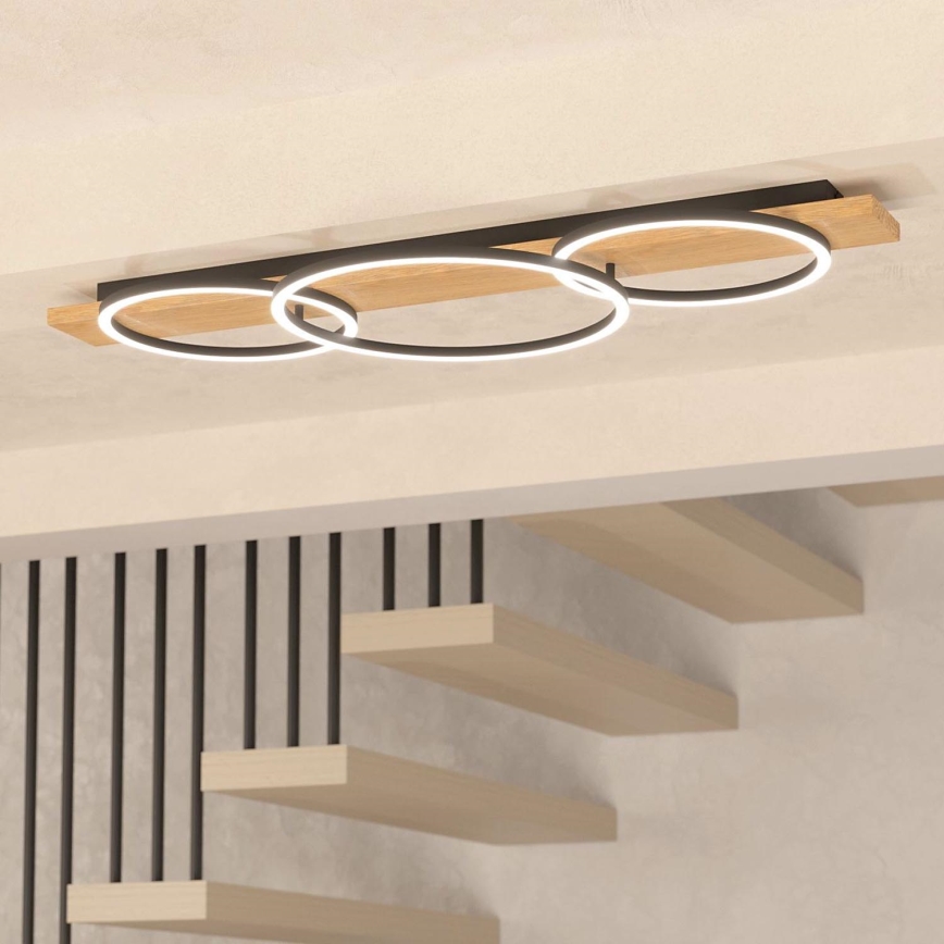 Eglo - LED Ceiling light 2xLED/12W/230V + LED/12W