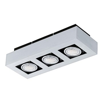 Eglo - LED Ceiling light 3xGU10-LED/5W/230V