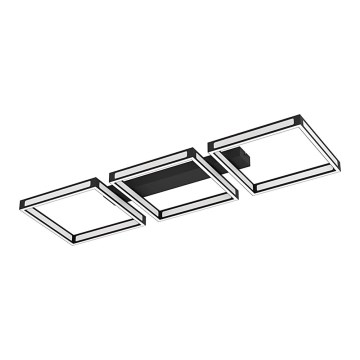 Eglo - LED Ceiling light 3xLED/11,2W/230V black