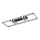 Eglo - LED Ceiling light 3xLED/11,2W/230V black
