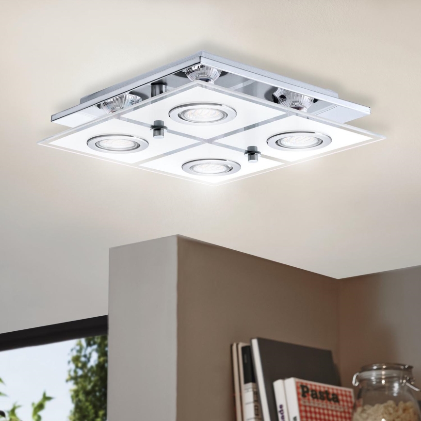 EGLO - LED Ceiling light 4xGU10/3W/230V