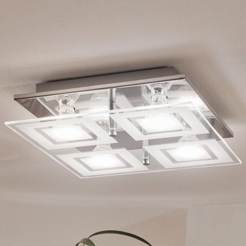 Eglo - LED ceiling light 4xGU10-LED/3W/230V